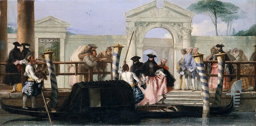 La partenza della gondola